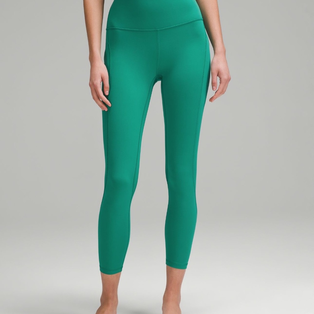 lululemon Align Leggings Align Yoga High-Rise Pant with Pockets: Cascadia Green